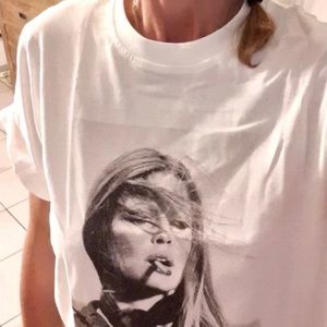 Anine Bing Bardot “Ida Tee” (S, fits like M)